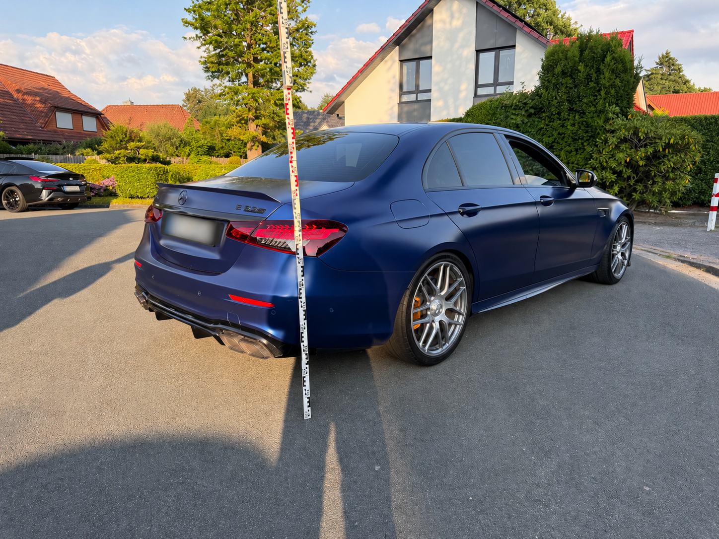 Wertermittlung an einer Limousine